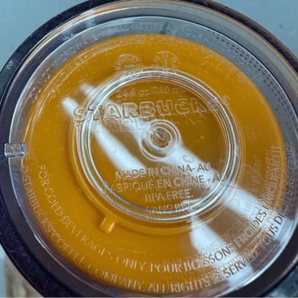 Starbucks Pink and Orange Spring Floral Hop 24oz Tumbler - Picture 6 of 7